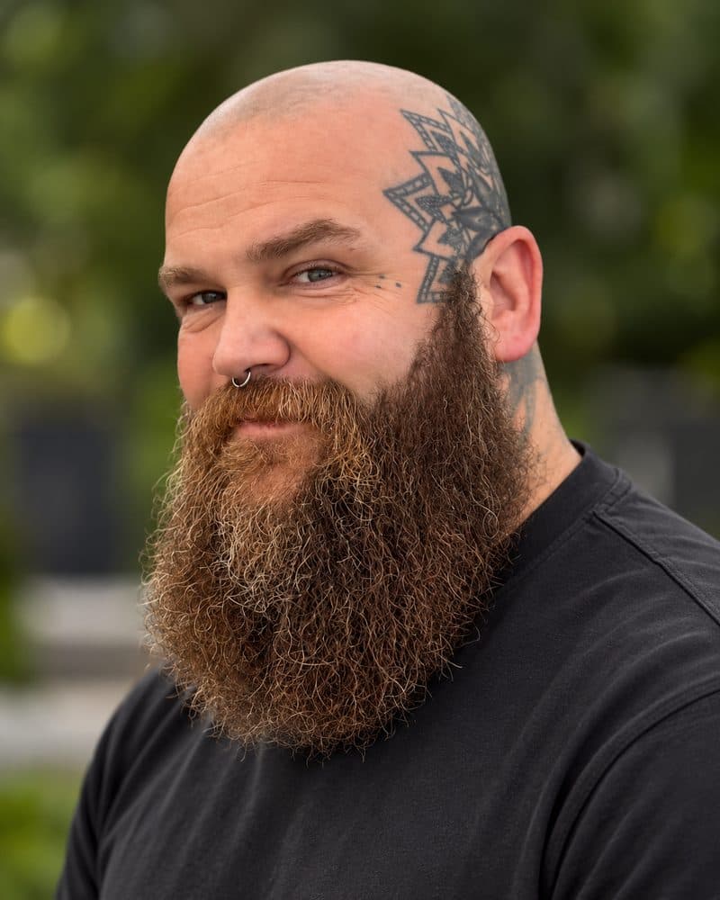 Rich, who runs Bearded Viking Wash Co